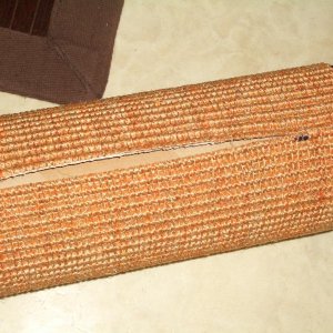 Stosskante wird zugetackert und kommt nach hinten