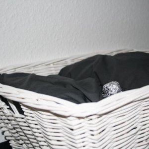 ...wer hat da oben ein Alubällchen versteckt??